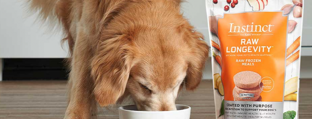 Just In New Instinct Raw Longevity Pet Food Animal Wellness World
